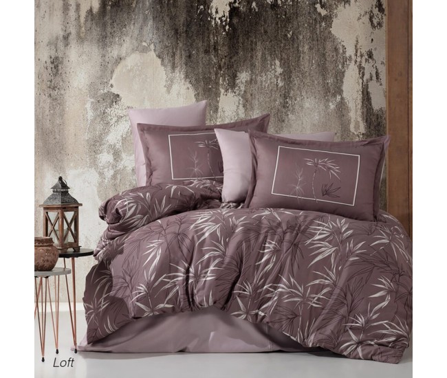 Lenjerie de pat satin clasy king size (loft)